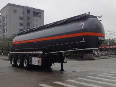 永强12.8米32吨3轴易燃液体罐式运输半挂车(YQ9404GRYY2)