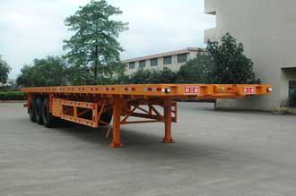 新日钢12.8米34.1吨3轴平板式运输半挂车(FFR9401TJZP)