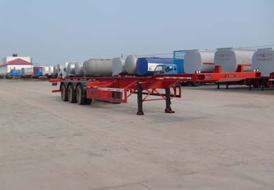 昌骅14.1米34吨3轴集装箱运输半挂车(HCH9402TJZ)