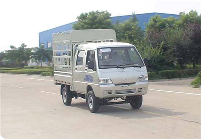 福田牌BJ5020V2DV2-X1仓栅式运输车公告图片