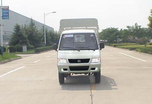 福田牌BJ5030V3DV3-X1仓栅式运输车公告图片