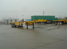 开乐14米30.5吨3轴集装箱运输半挂车(AKL9381TJZ)