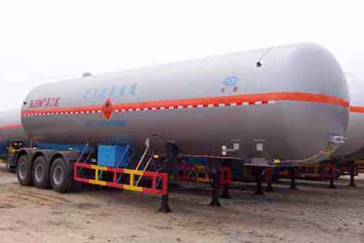 宏图12.9米27.6吨3轴液化气体运输半挂车(HT9408GYQ5)