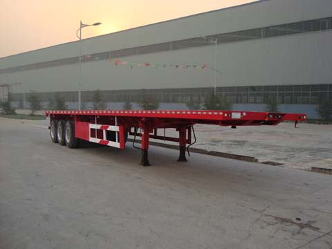 万事达13米34.3吨3轴平板运输半挂车(SDW9400P)