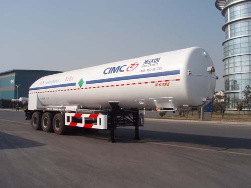 圣达因12.3米27.1吨3轴低温液体运输半挂车(SDY9404GDYY1)