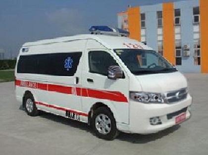 海格牌KLQ5030XJHQ4救护车图片