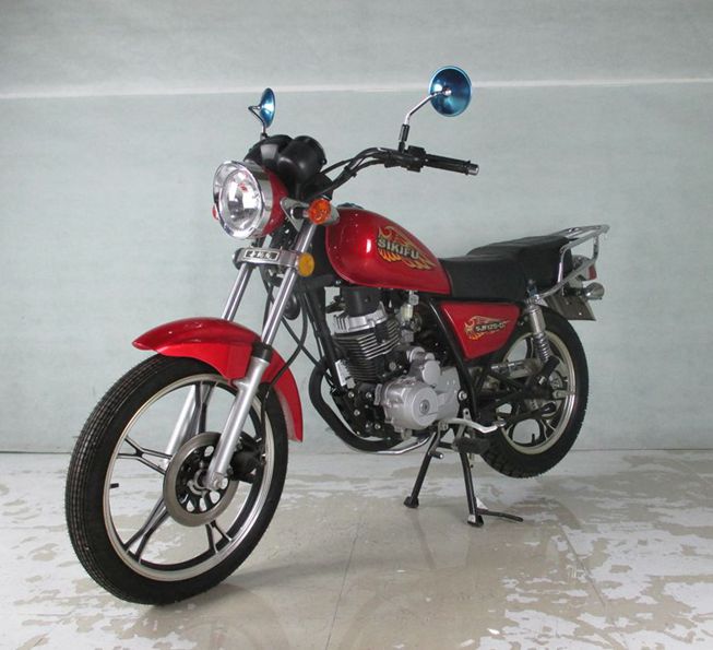 SJF125-D 世纪风125CC汽油前盘式后鼓式两轮摩托车图片