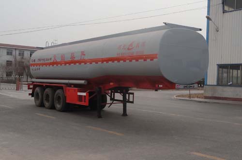 昌骅10.8米31吨3轴易燃液体罐式运输半挂车(HCH9400GRY41)