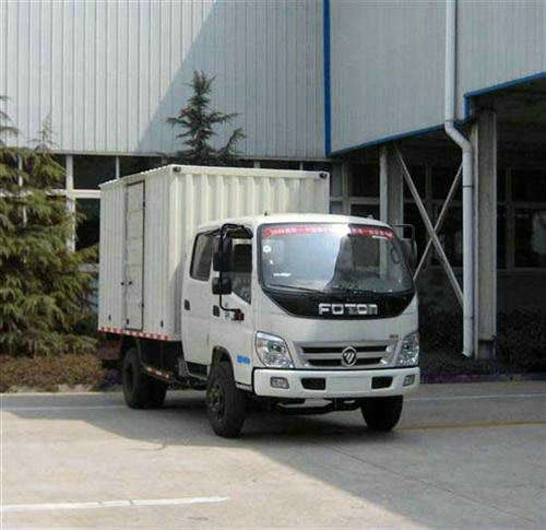 福田牌BJ5059XXY-FH厢式运输车