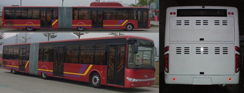 金龙XMQ6180AGN5铰接城市客车公告图片
