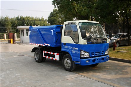 三力牌CGJ5074ZLJ01自卸式垃圾车