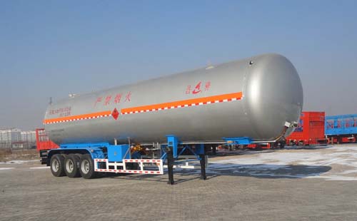 昌骅13米25.1吨3轴液化气体运输半挂车(HCH9406GYQB)