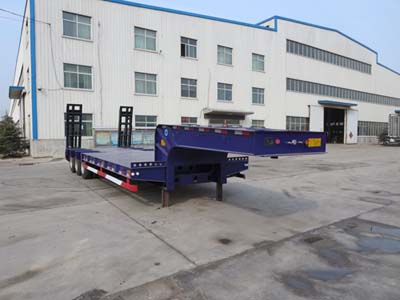 杨嘉11米28.5吨3轴低平板半挂车(LHL9356TDP)