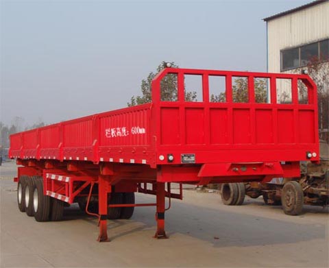 聚丰速威13米31.5吨3轴自卸半挂车(WJM9408TZX)