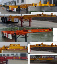 巨运LYZ9400TJZ集装箱运输半挂车公告图片