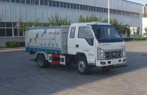 福田牌BJ5045XTY-3密闭式桶装垃圾车