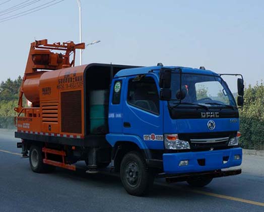 东风牌DFC5101THBGAC车载式混凝土泵车公告图片