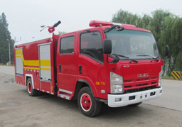 汉江牌HXF5101GXFPM30泡沫消防车公告图片