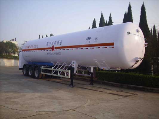 宏图13米23吨3轴低温液体运输半挂车(HT9390GDY1)