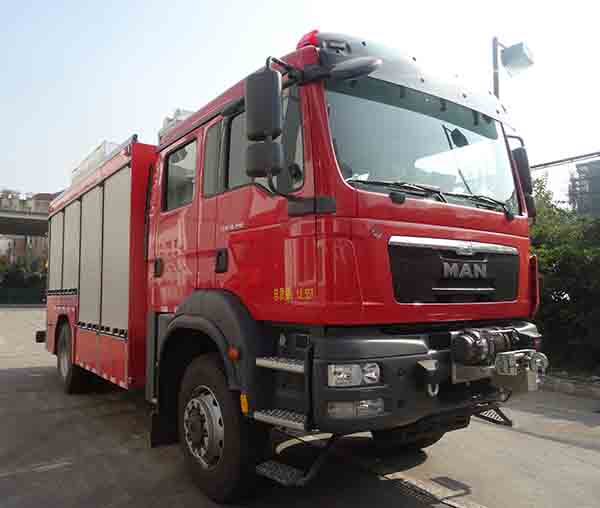 SJD5140TXFJY100/MEA 捷达消防牌抢险救援消防车图片