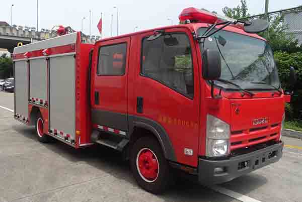 SJD5101GXFSG35/WSA 捷达消防牌水罐消防车图片