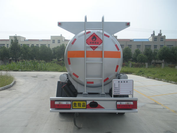 楚风牌HQG5070GRY4DF易燃液体罐式运输车公告图片