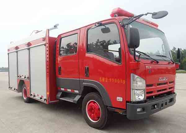 SJD5101GXFPM35/WSA 捷达消防牌泡沫消防车图片