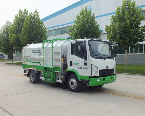 SMQ5071ZZZBEV 森源牌纯电动自装卸式垃圾车图片