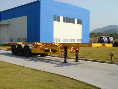 中集12.2米30.5吨3轴集装箱运输半挂车(ZJV9365TJZ)