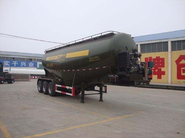 通亚达10米33.1吨3轴中密度粉粒物料运输半挂车(CTY9409GFLA)