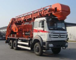 杰瑞牌JR5210TDS伸縮式皮帶輸送車