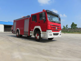 天河牌LLX5204GXFPM80/HM泡沫消防车
