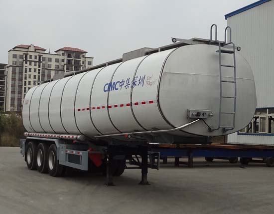中集11.1米30.5吨3轴液态食品运输半挂车(ZJV9400GYSSZ)