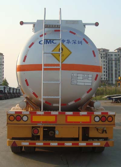 中集ZJV9401GYWSZ氧化性物品罐式运输半挂车公告图片