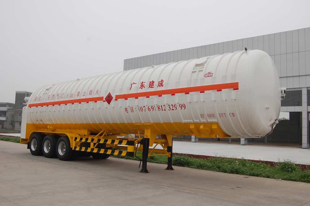 久远13米21.5吨3轴低温液体运输半挂车(KP9405GDYTC)