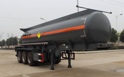润知星10.3米30.5吨3轴氧化性物品罐式运输半挂车(SCS9400GYW)