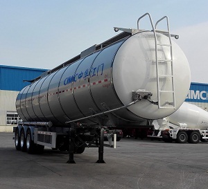 中集11.9米32.1吨3轴液态食品运输半挂车(ZJV9401GYSJM)
