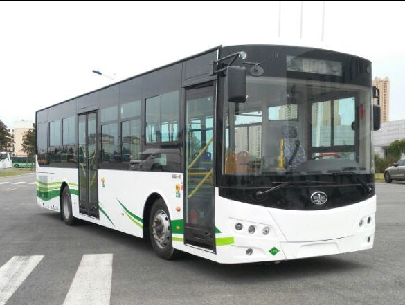 解放10.5米15-22座混合动力城市客车(CA6103URHEV32)