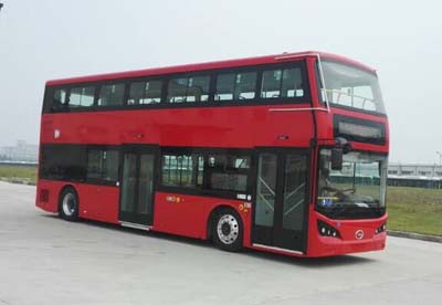 广汽10.2米14-62座纯电动双层城市客车(GZ6100LSEV)