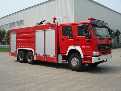 SXF5280TXFGP100/HW1型干粉泡沫联用消防车图片