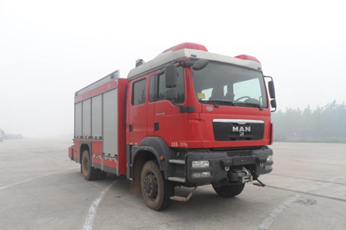 SXF5130TXFJY180/M型抢险救援消防车图片