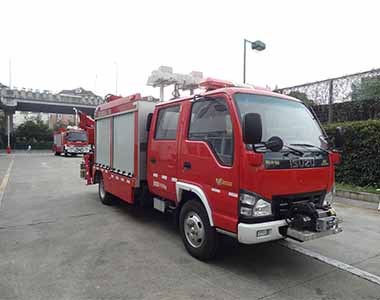 中联牌ZLJ5060TXFJY68抢险救援消防车公告图片