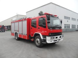 化学洗消消防车