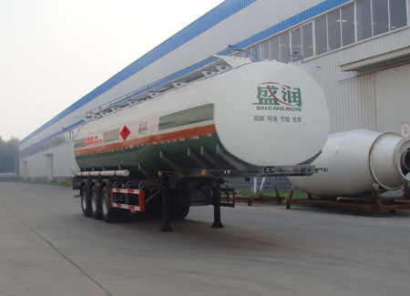 盛润11.6米31吨3轴易燃液体罐式运输半挂车(SKW9404GRYT)