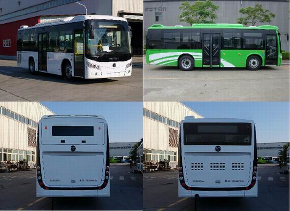 福田BJ6905CHEVCA混合动力城市客车公告图片