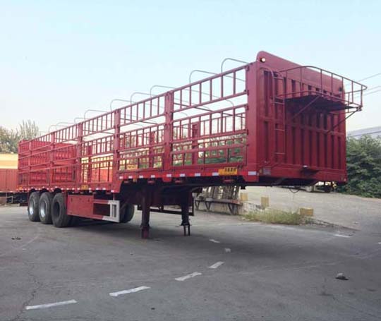 13米30.5吨3轴畜禽运输半挂车(HQJ9370CCQ)