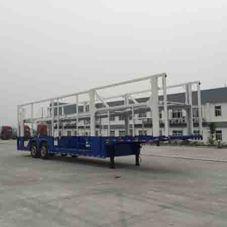 炫虎13.6米10.2吨2轴车辆运输半挂车(DAT9180TCL)