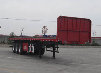 通广九州13米33.4吨3轴平板自卸半挂车(MJZ9401ZZXP)