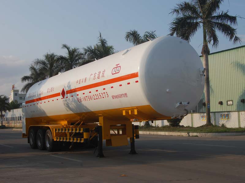 久远13米24.6吨3轴低温液体运输半挂车(KP9405GDYTD)