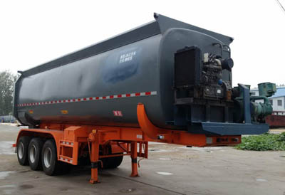 恩信事业10米29.6吨3轴中密度粉粒物料运输半挂车(HEX9400GFLZ)
